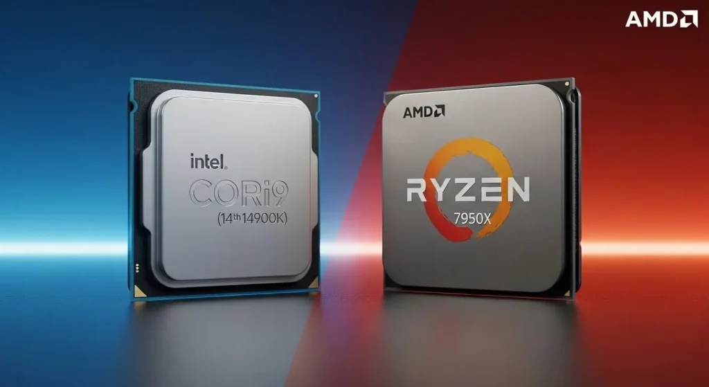 Intel Core i9-14900K vs AMD Ryzen 9 7950X comparison – which CPU offers better support and performance in 2025?