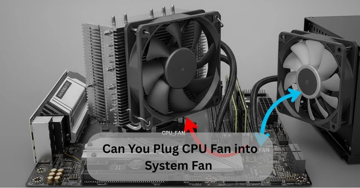 Can you plug CPU fan into system fan header on a motherboard setup